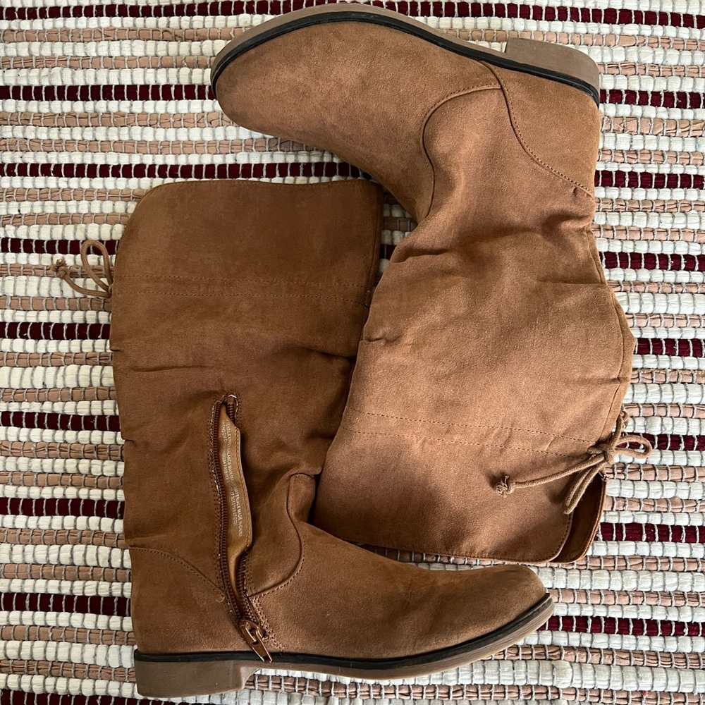 Big girls riding boots